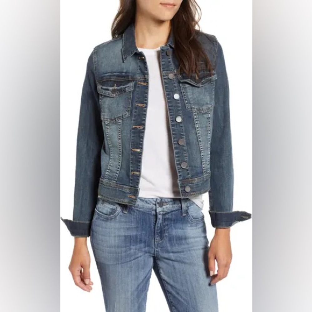 Kut from the Kloth Blue Denim Jacket
